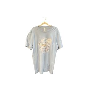 Ole Mis Gold Sunglasses Baby Blue Tshirt Short‎ Sleeve NWOT Sz XL